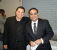 With Gilberto Santa Rosa