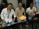 with Mario Ortiz and Jorge Dobal